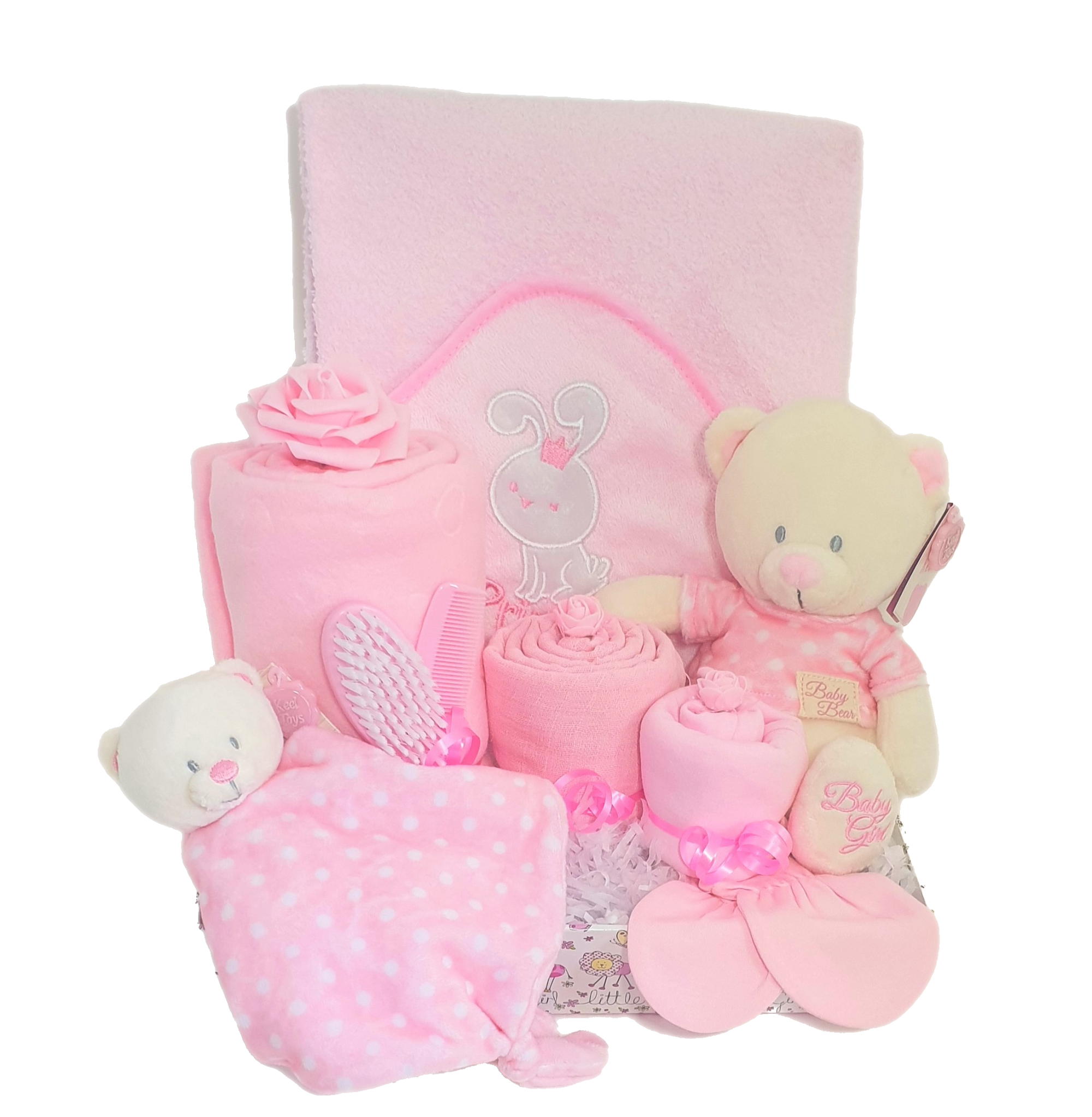 Snuggles Baby Hamper - Pink or Blue