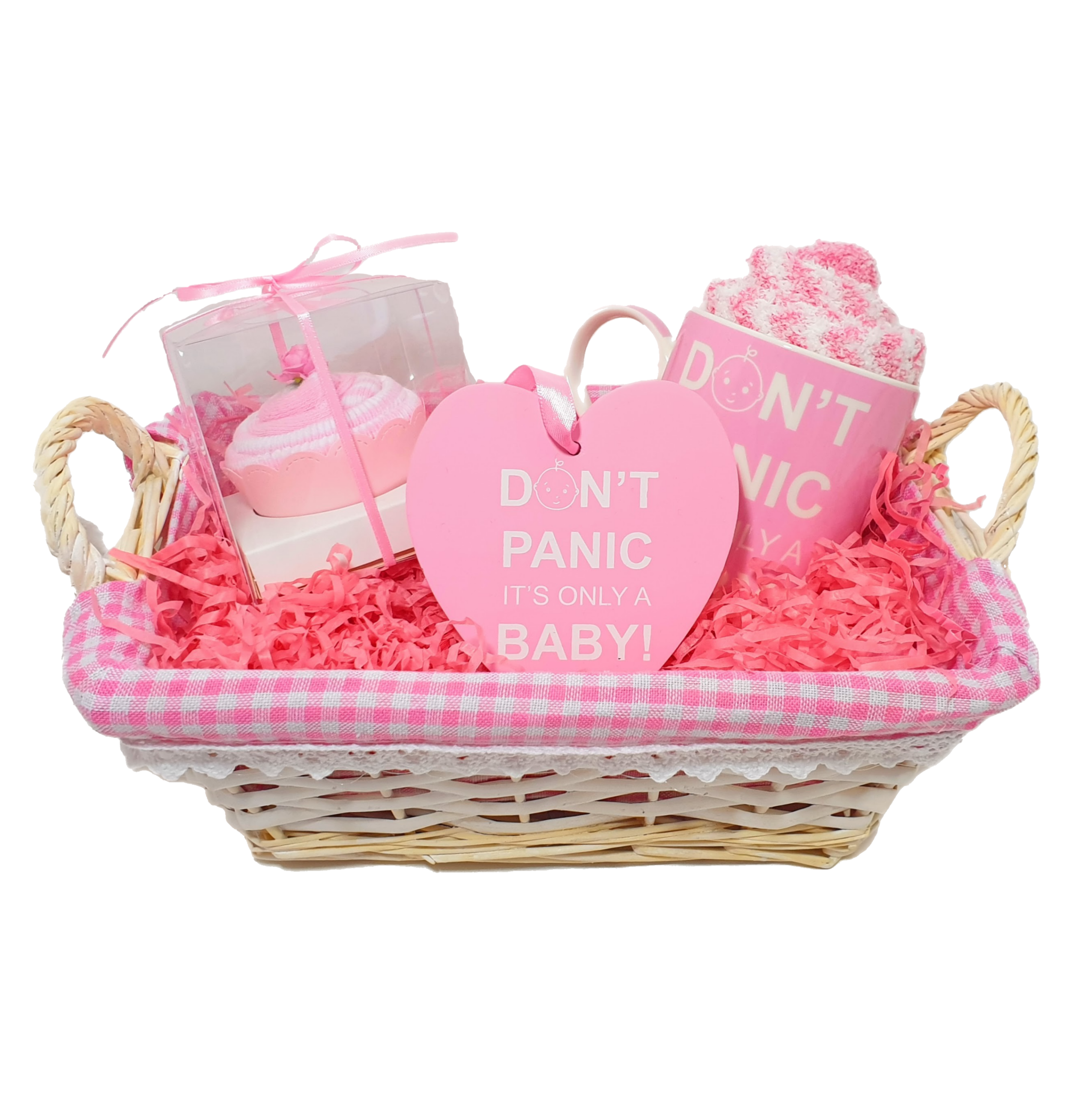 'It's Only A Baby' Hamper - Pink or Blue