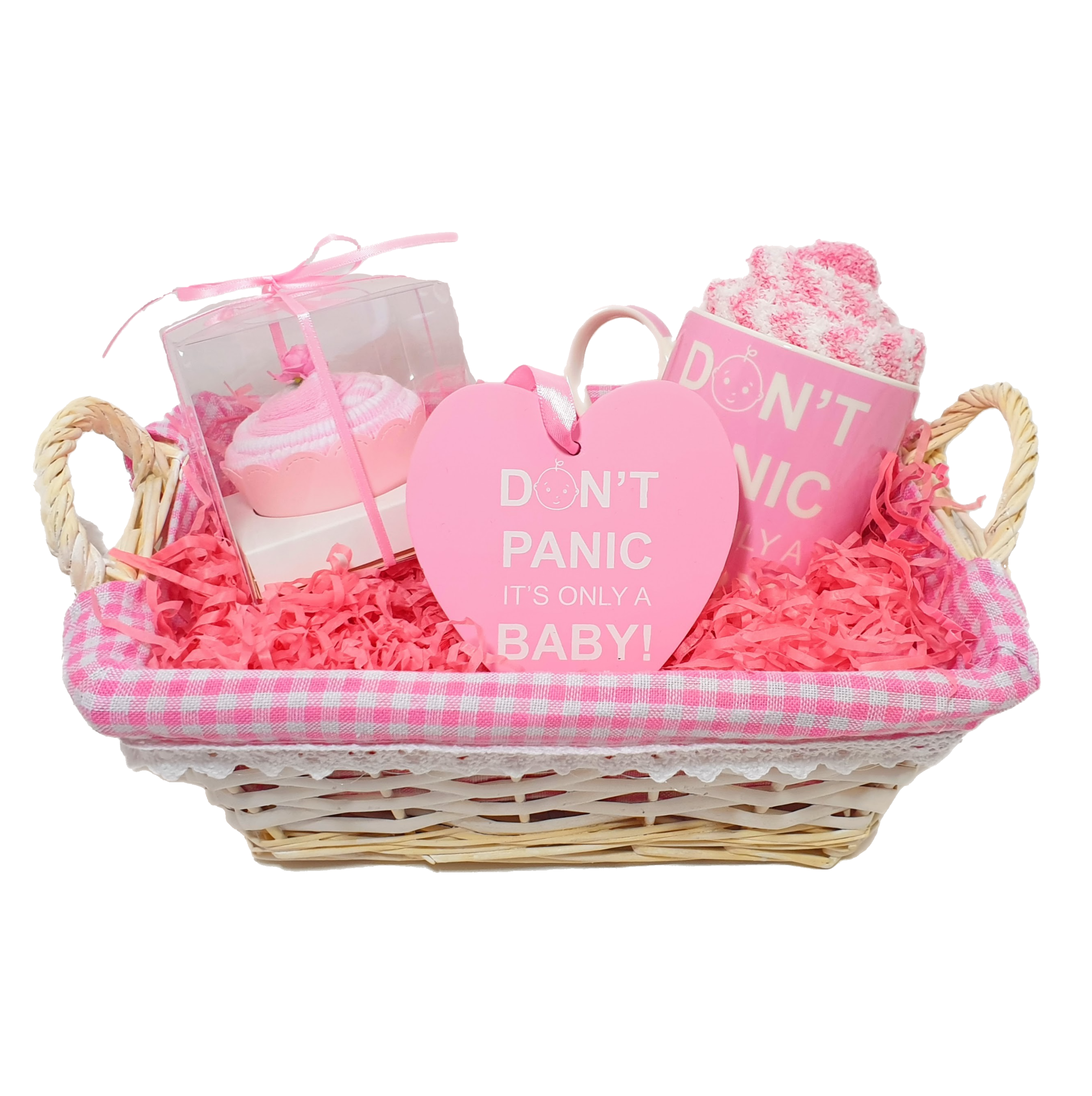 'It's Only A Baby' Hamper - Pink or Blue