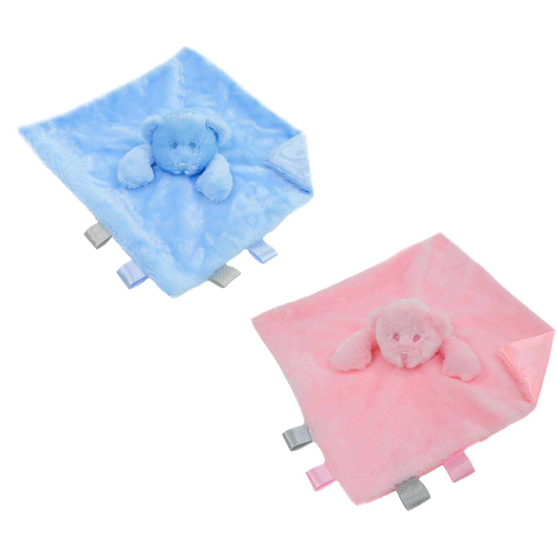 Soft Touch Bear Taggy Comforter - Also in White
