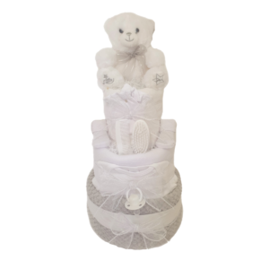 Grey Nappy Cake