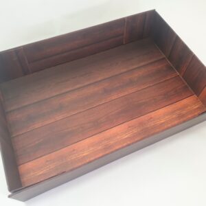 Medium Brown Hamper Tray