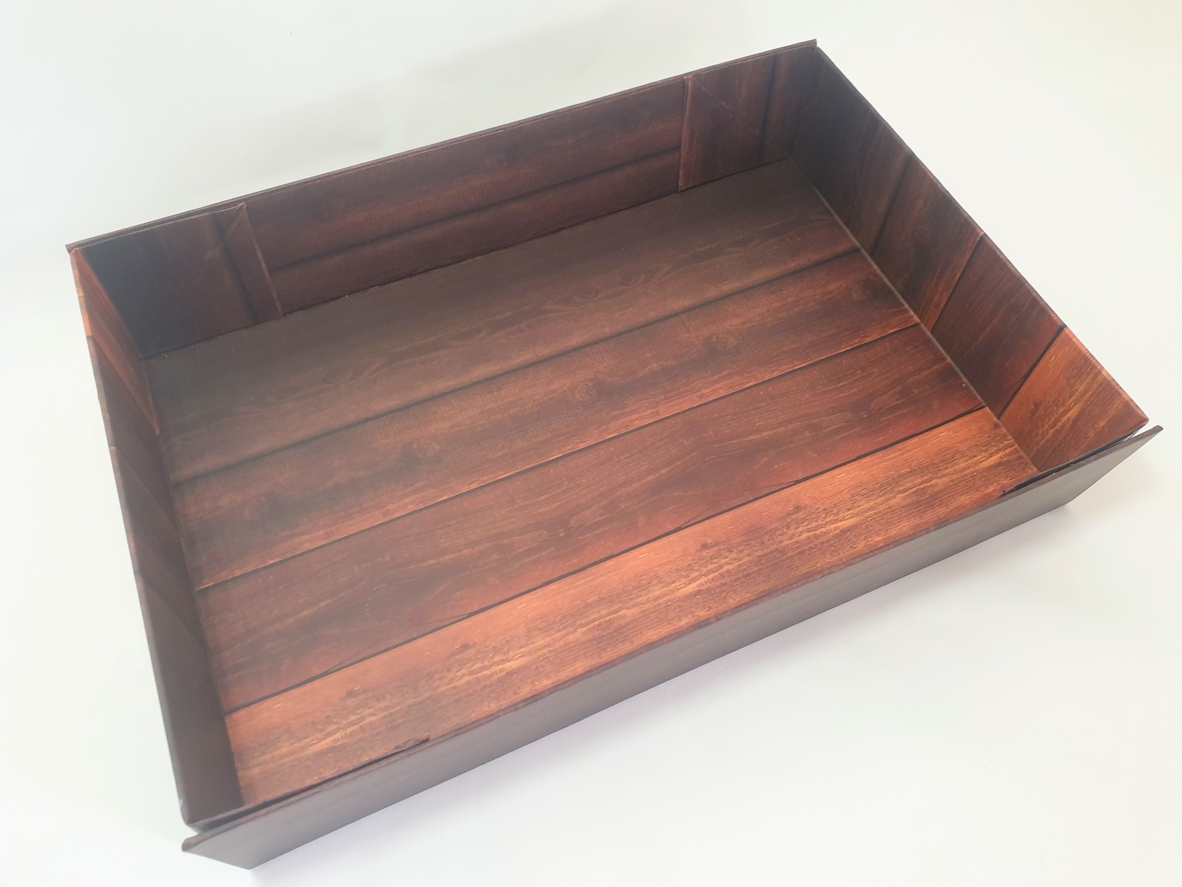 Medium Brown Hamper Tray