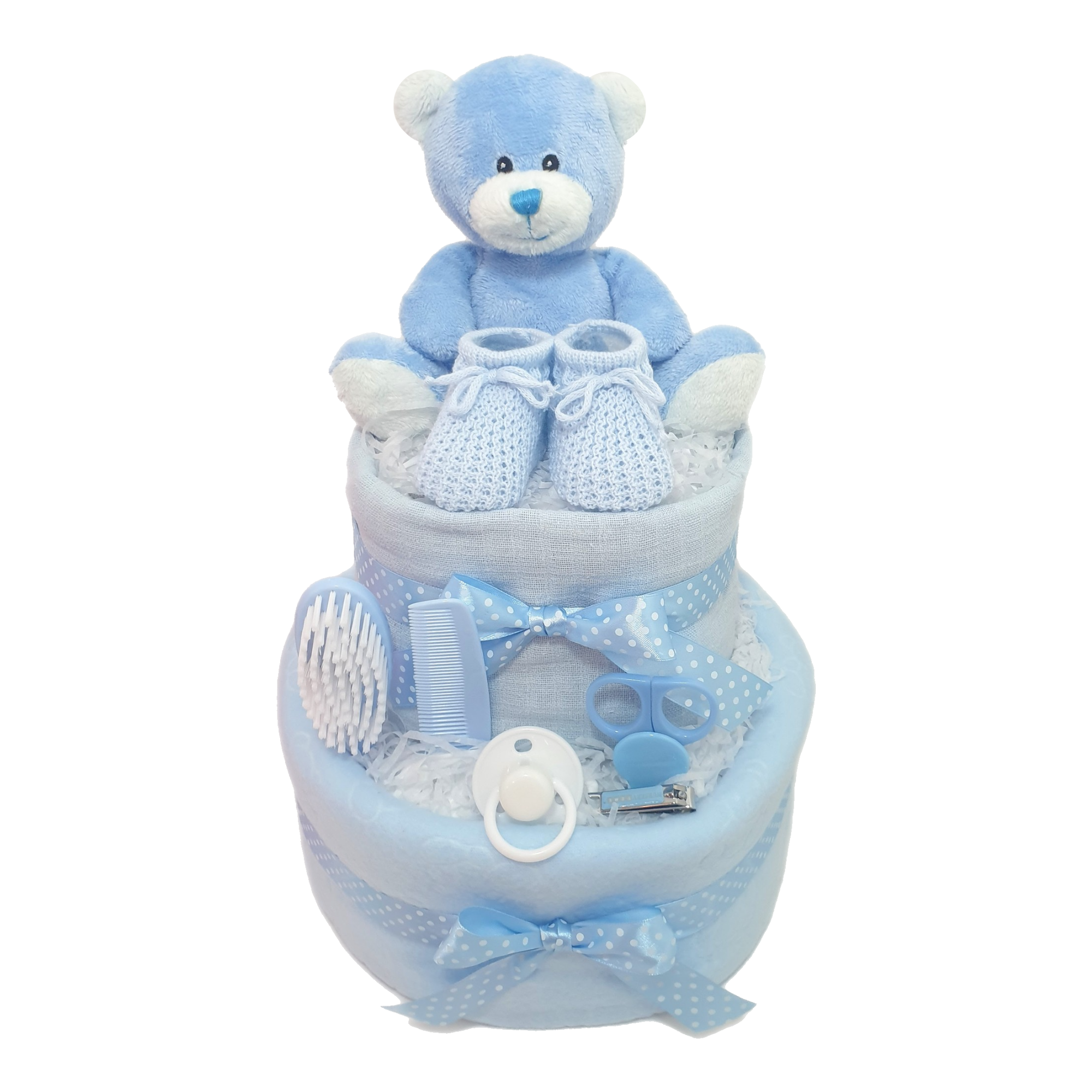 baby boy nappy cake