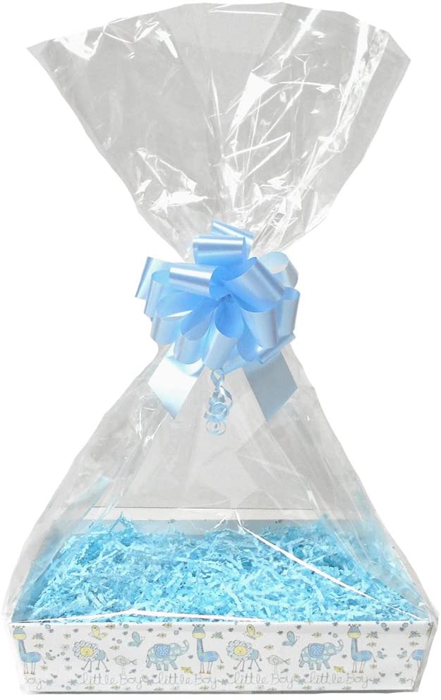 2m Cellophane Wrap & Bow