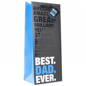 Best Dad Ever Gift Bottle Bag