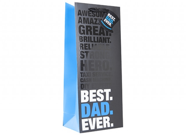 Best Dad Ever Gift Bottle Bag