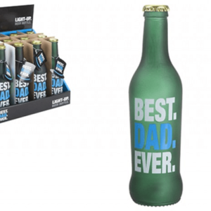 'Best Dad Ever' Light Up Beer Bottle