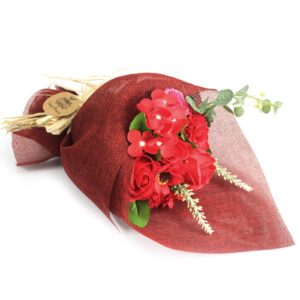 Red Standing Soap Bouquet