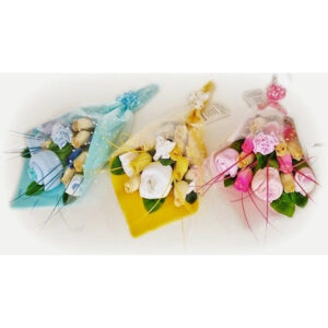 Wooden Rose Bouquets x3