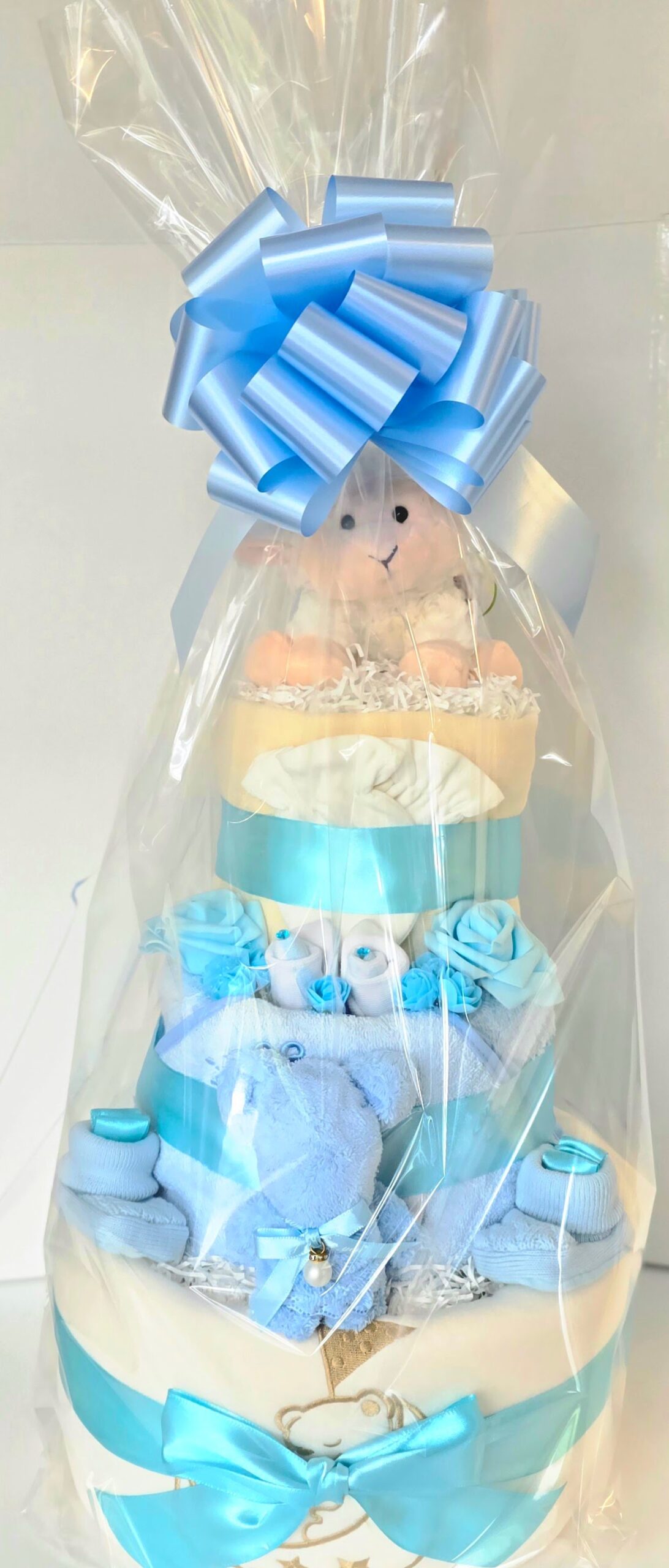lamb nappy cake