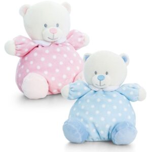 Baby Keel Puffball Rattle Bear
