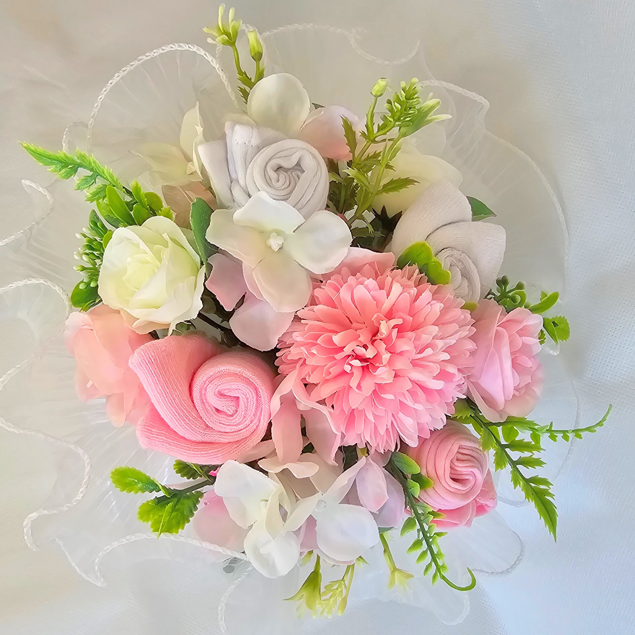 Baby Clothing Bouquet - Pink or Blue - Image 2
