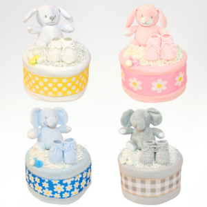 1 Tier Nappy Cake